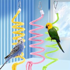 Bird Toys - ของเล่นนก เชือกม้วนสำหรับเกาะ 1 เมตร (551719)