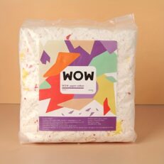 Wow Paper Cotton 450g - เยื่อกระดาษรองพื้นสำหรับหนูแฮมสเตอร์ 450 กรัม (547785)