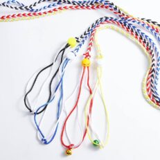 Small Pet Harness & Leash + Bell - สายจูงเชือกถักสำหรับสัตว์เล็ก พร้อมกระดิ่ง ขนาดยาว 1.5 เมตร (562233)