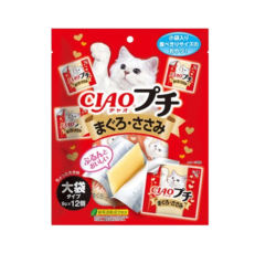 Ciao Churu Petite Cat Treat Chicken Tenderloin and Tuna Flavor